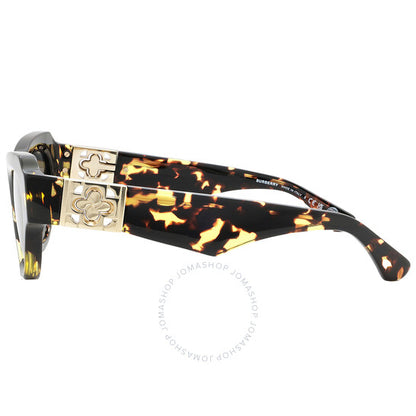 نظارات شمسية نسائية من بربري بتصميم عين القطة باللون الرمادي الداكن