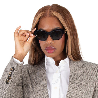 Burberry, Dark Grey Cat Eye Ladies Sunglasses