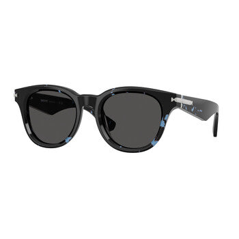 Dark Grey Oval Men's Sunglasses