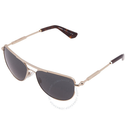 Burberry, Dark Grey Pilot Ladies Sunglasses