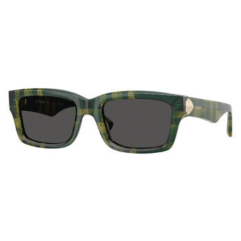 Dark Grey Rectangular Men's Sunglasses