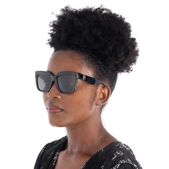 Burberry, Dark Grey Square Ladies Sunglasses