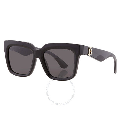 Burberry, Dark Grey Square Ladies Sunglasses