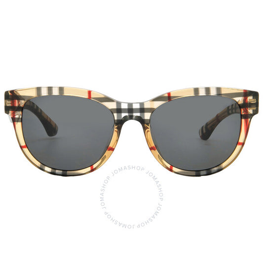 Burberry, Dark Grey Square Ladies Sunglasses