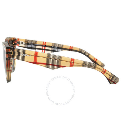 Burberry, Dark Grey Square Ladies Sunglasses