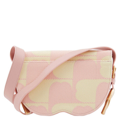 Embroidered B Design Chess Satchel