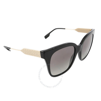 Burberry, Evelyn Grey Gradient Square Ladies Sunglasses