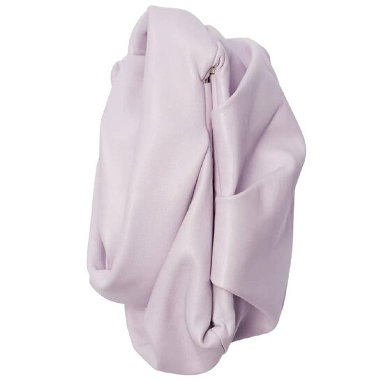 Faux Flower Detailing Clutch Bag