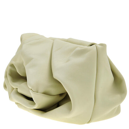 Faux Flower Detailing Clutch Bag