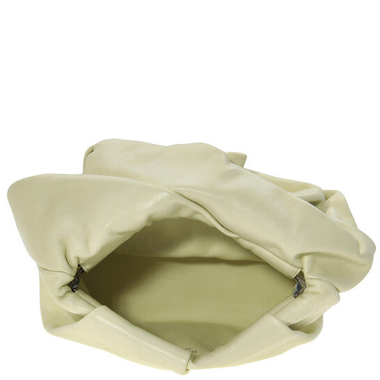 Faux Flower Detailing Clutch Bag