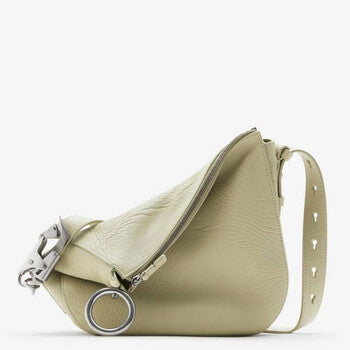 Grainy Calf Leather Convertible Shoulder Bag