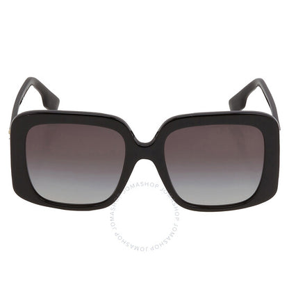 نظارات شمسية نسائية مربعة رمادية متدرجة من بربري