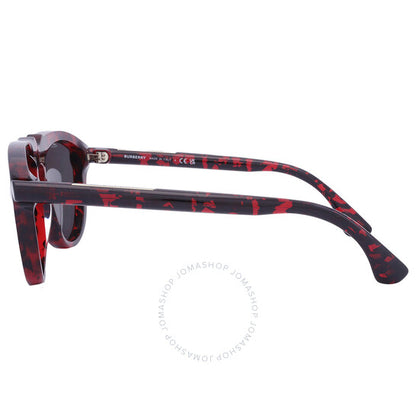 نظارات شمسية بربري بايلوت رمادية عاكسة فضية للرجال