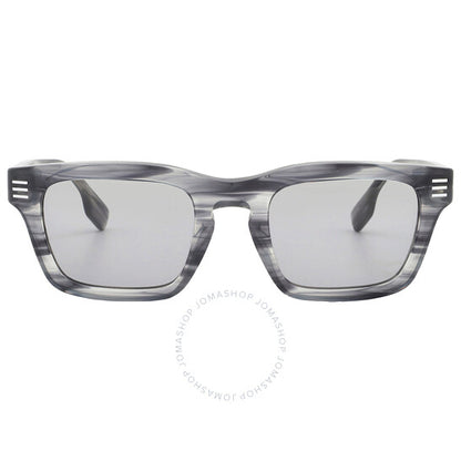 نظارات شمسية بربري، رمادية مستطيلة للرجال