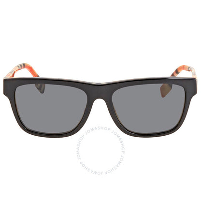 نظارات شمسية بربري رمادية مربعة للرجال