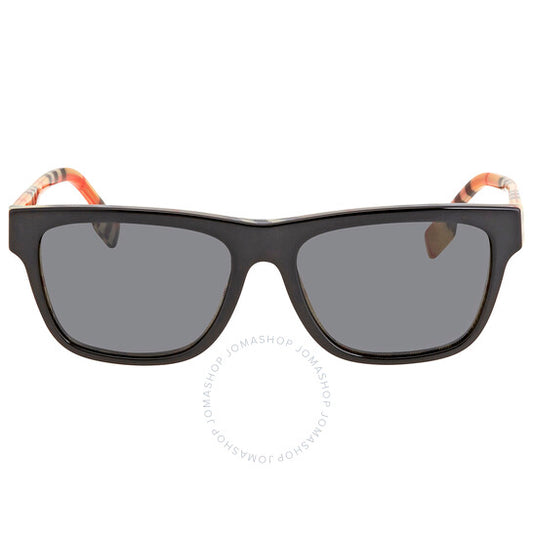 نظارات شمسية بربري رمادية مربعة للرجال