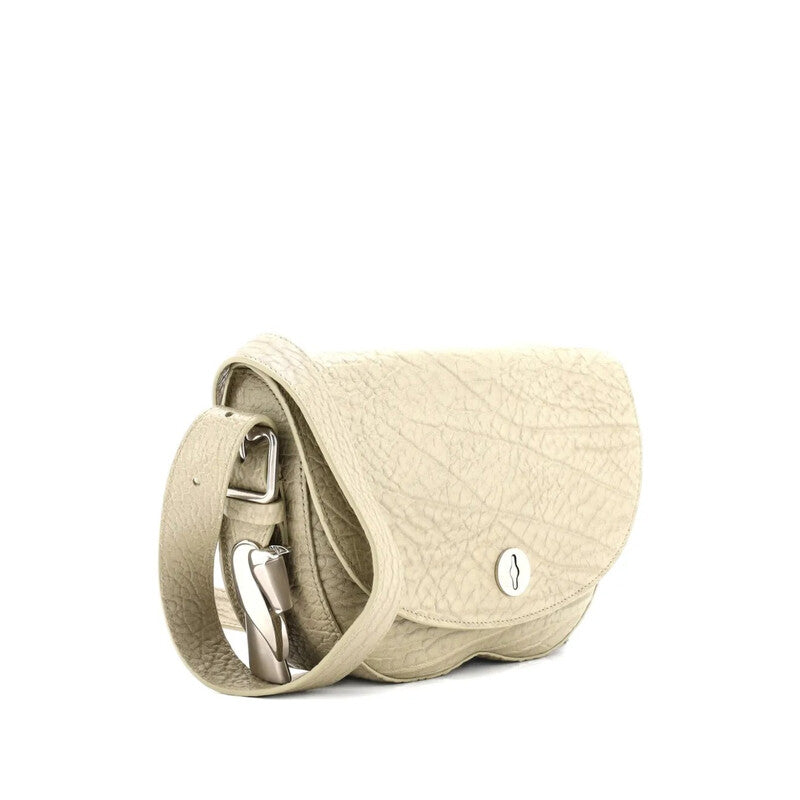 Hunter Leather Small Satchel Crossbody