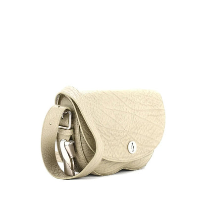 Hunter Leather Small Satchel Crossbody
