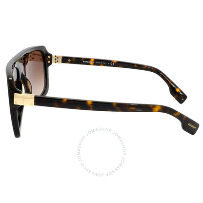 نظارات شمسية نسائية مربعة متدرجة من بربري، جوان براون