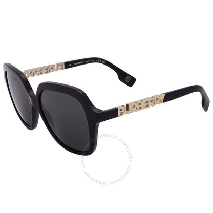 Burberry, Joni Dark Grey Square Ladies Sunglasses