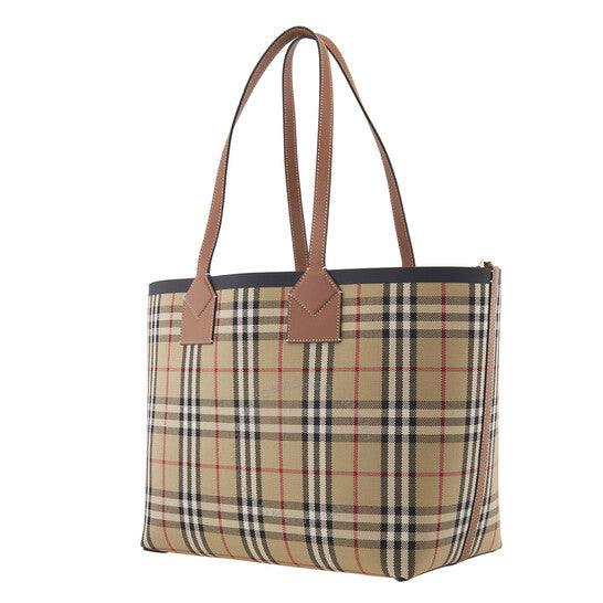 Burberry, Ladies Medium London Check-Pattern Tote Bag