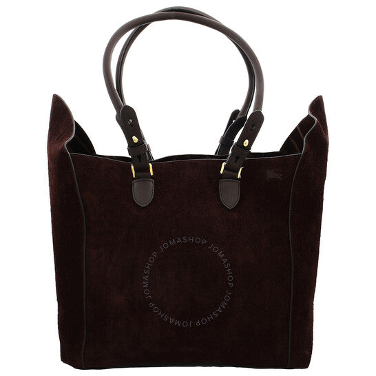 Burberry, Medium Calf Suede Shield Tote Bag