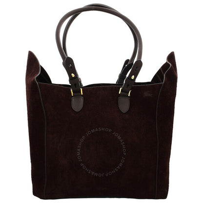 Burberry, Medium Calf Suede Shield Tote Bag