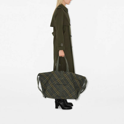 Large Tent Tote Bag - Shadow Ip Check