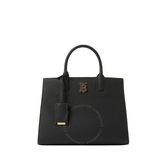 Burberry, Logo Plaque Frances Small Tote Bag