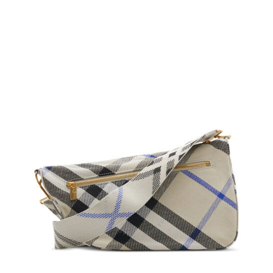 Burberry, Medium Shield Checked Shoulder Bag