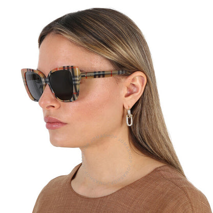 Burberry, Meryl Dark Grey Cat Eye Ladies Sunglasses