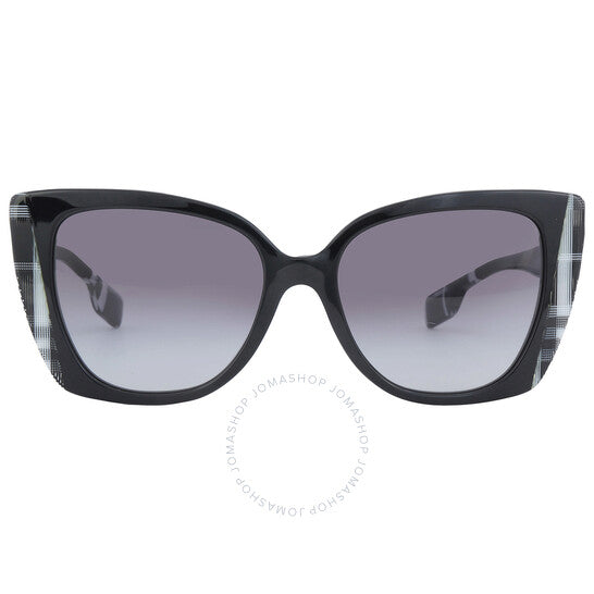 Burberry, Meryl Grey Gradient Butterfly Ladies Sunglasses