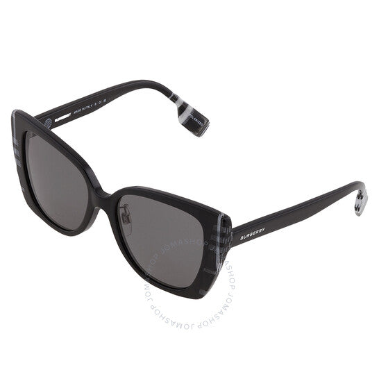 نظارات شمسية نسائية من بربري، ميريل، رمادية داكنة مستقطبة بتصميم فراشة