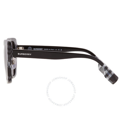 نظارات شمسية نسائية من بربري، ميريل، رمادية داكنة مستقطبة بتصميم فراشة