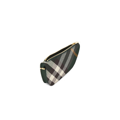 Micro Shield Check Chain Sling Bag