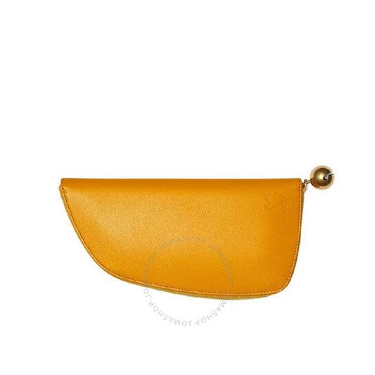 Burberry, Mimosa Orange Leather Large Shield Wallet