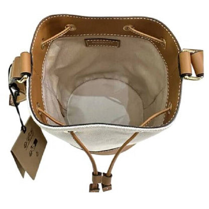 Mini Canvas Bucket Bag