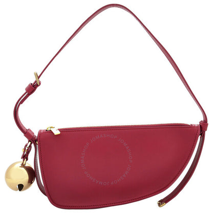 Burberry, Mini Shield Sling Bell Charm Leather Shoulder Bag