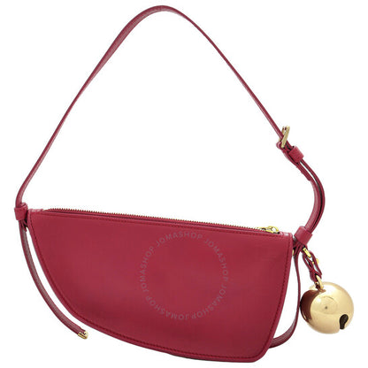 Burberry, Mini Shield Sling Bell Charm Leather Shoulder Bag