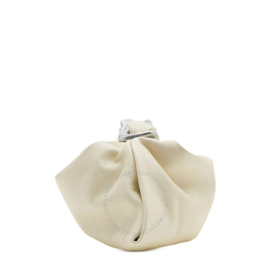 Burberry, Mini Swan Leather Bag - Almond