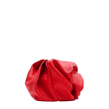 Nappa Leather Rose Clutch