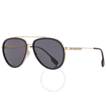 نظارات شمسية من بربري، أوليفر بايلوت، رمادية داكنة مستقطبة للرجال