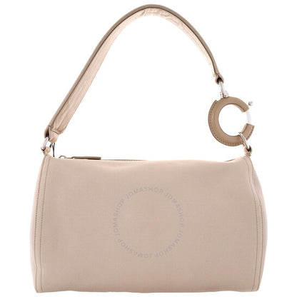 Burberry, Rhombi Small Shoulder Bag in Soft Fawn