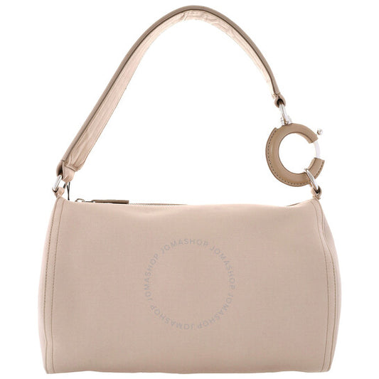 Burberry, Rhombi Small Shoulder Bag in Soft Fawn