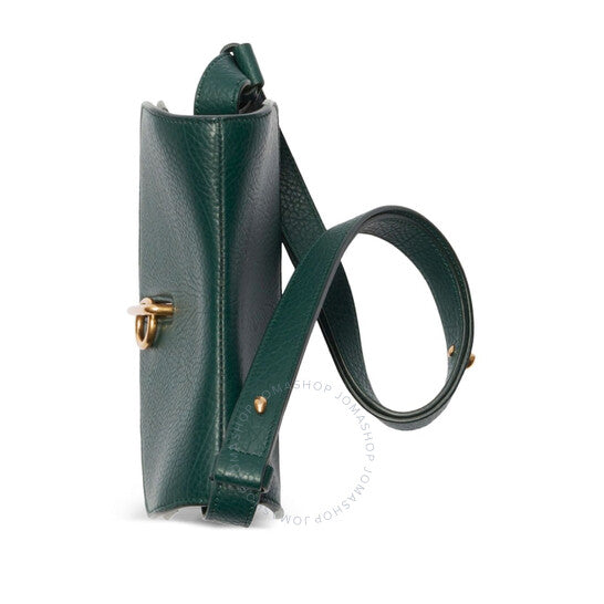 Burberry, Rocking Horse Foldover-Top Leather Crossbody Bag