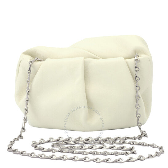 Burberry, Rose Chain Leather Clutch Bag