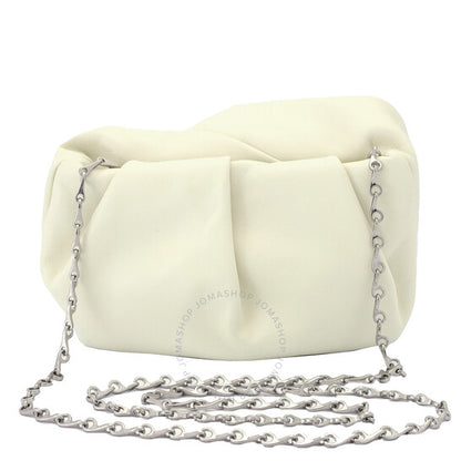 Burberry, Rose Chain Leather Clutch Bag