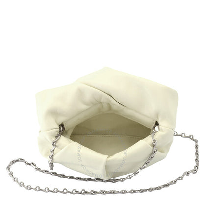 Burberry, Rose Chain Leather Clutch Bag