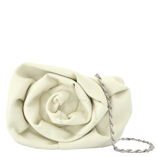 Burberry, Rose Chain Leather Clutch Bag