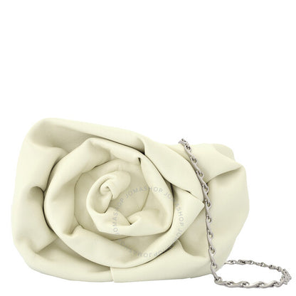 Burberry, Rose Chain Leather Clutch Bag